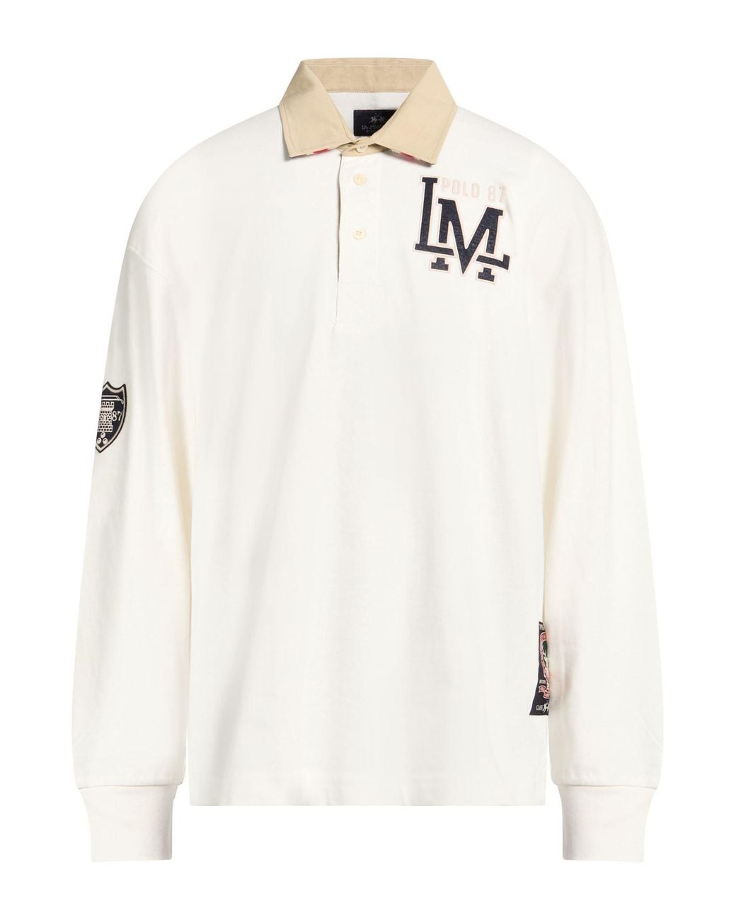 Polo La Martina de hombre de color White