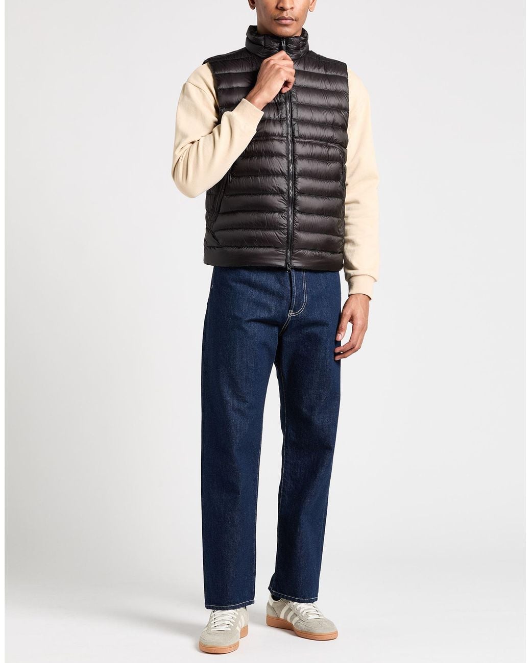 C P Company Black Gilet for men