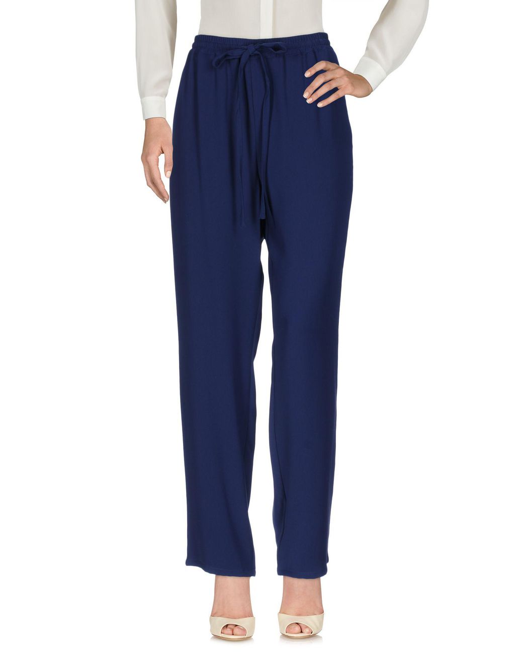 MICHAEL Michael Kors Synthetic Casual Pants in Dark Blue (Blue) - Lyst