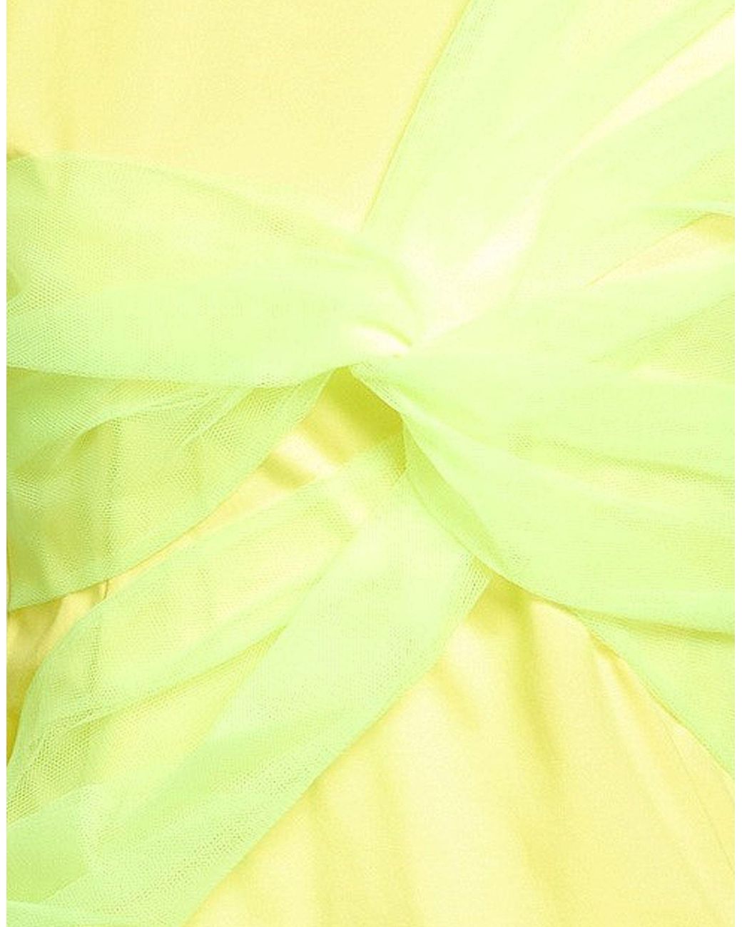 MSGM Yellow Top Cotton, Polyamide
