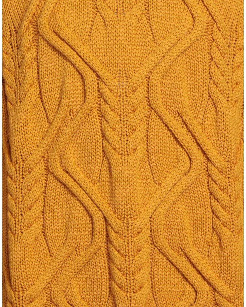 Heritage Orange Sweater Virgin Wool for men