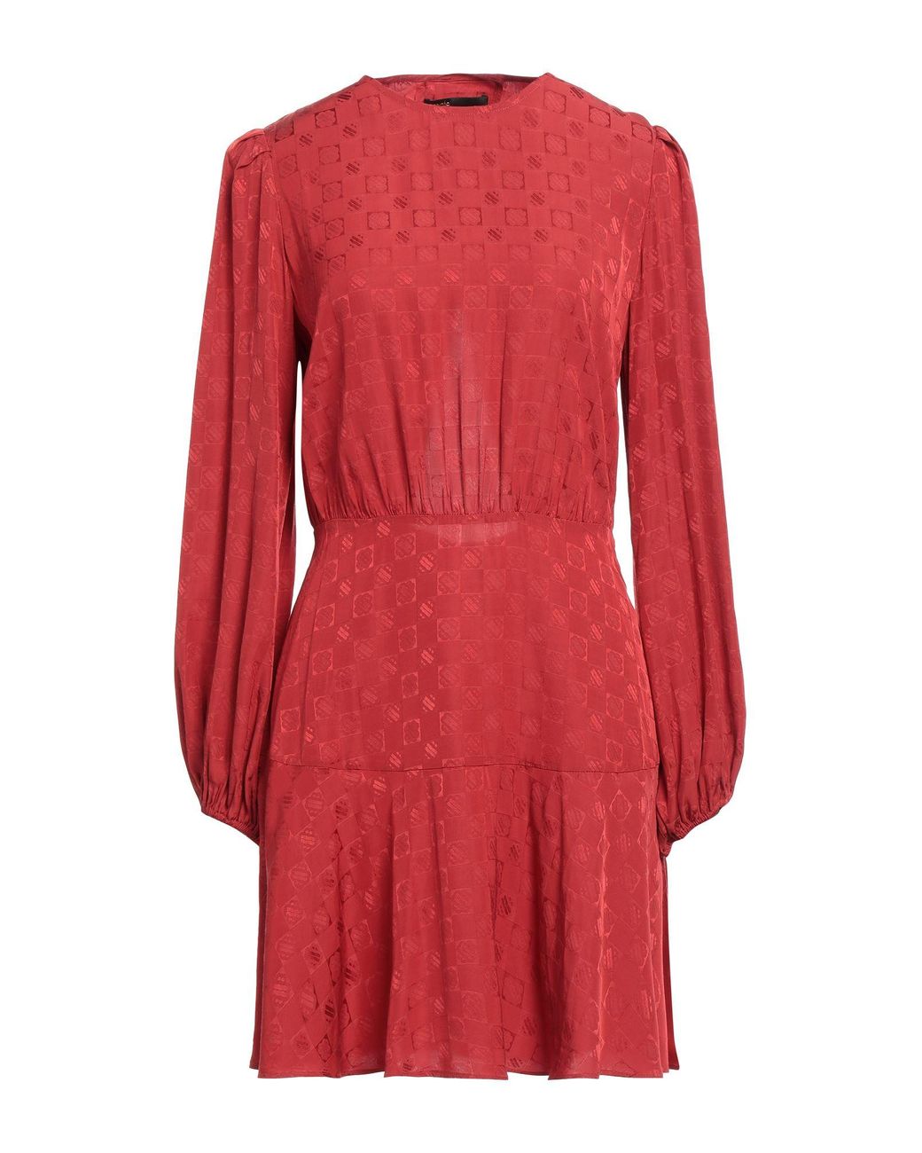 Maje Red Mini Dress
