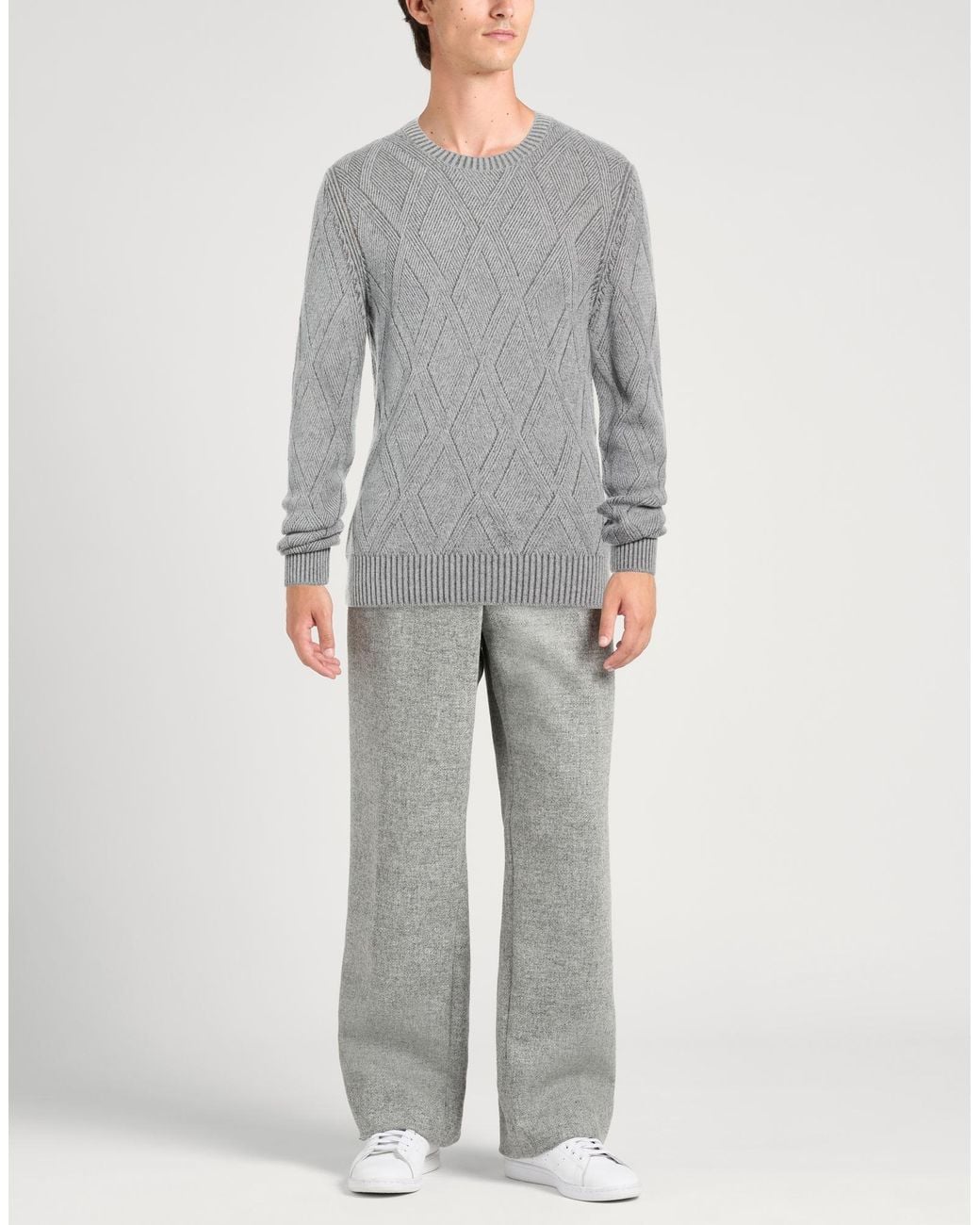 Gran Sasso Gray Jumper for men