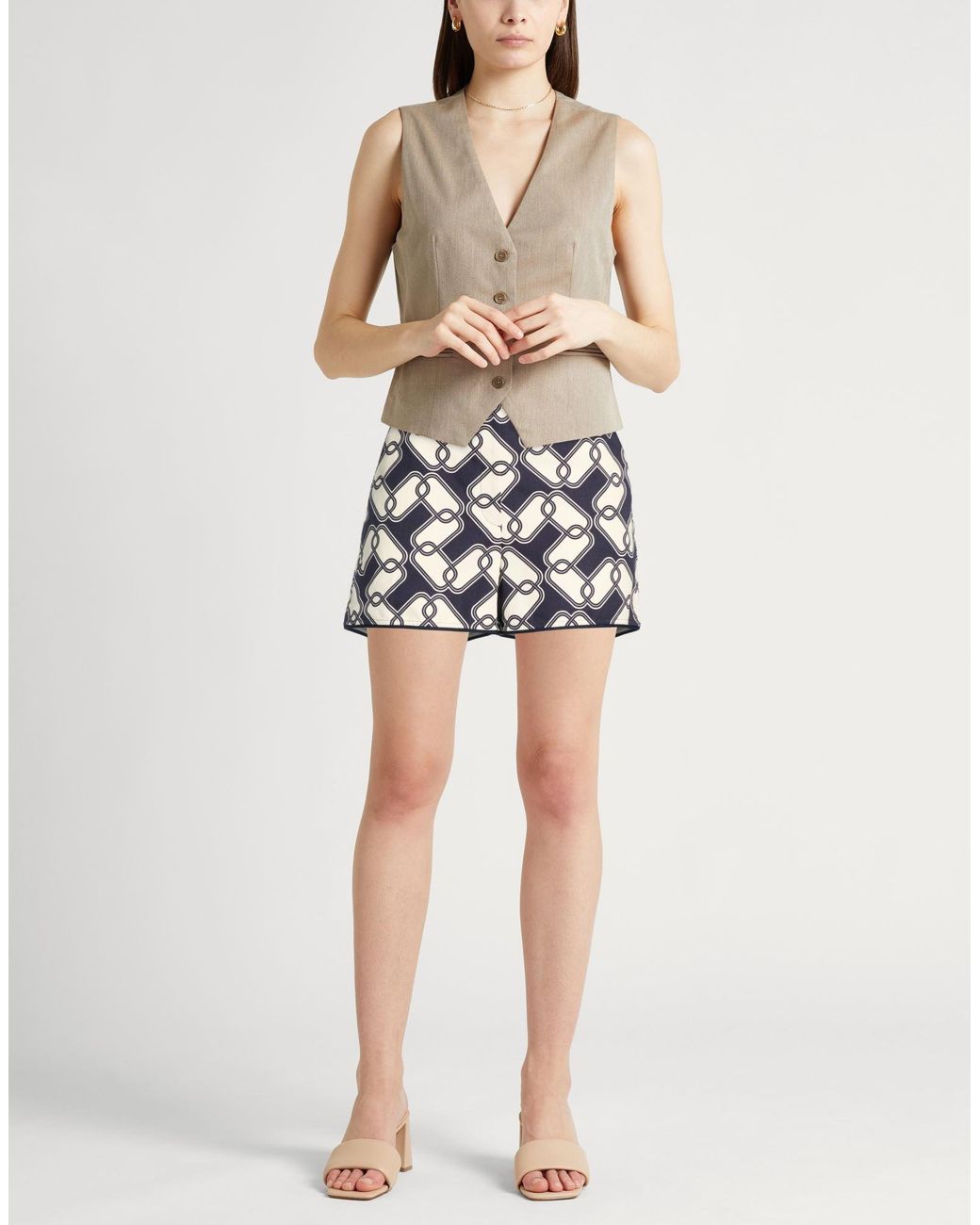 Moncler Blue Shorts & Bermuda Shorts