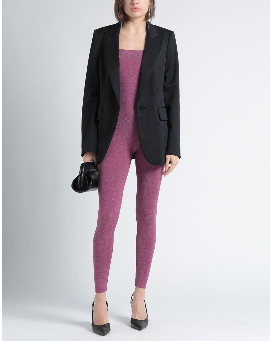 Wolford Purple Jumpsuit