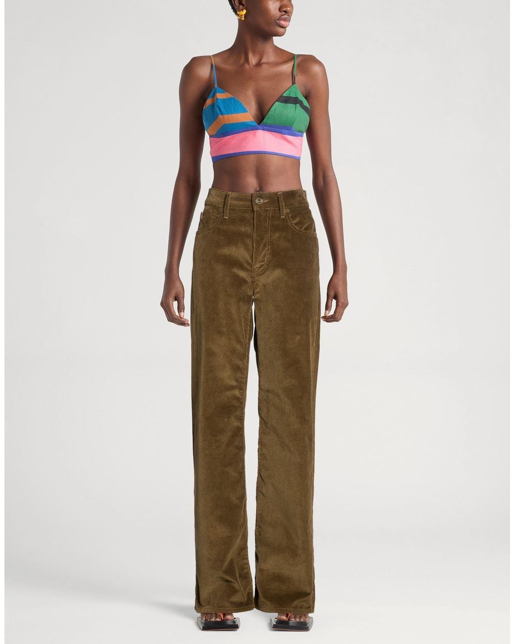 Jacob Cohen Natural Pants Cotton