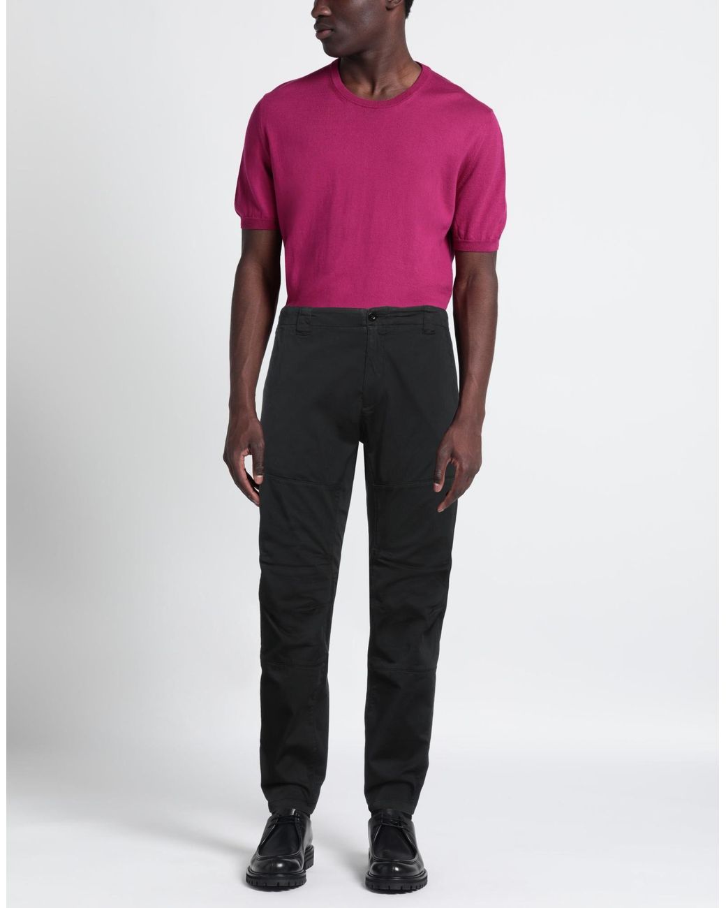 C P Company Black Pants for men