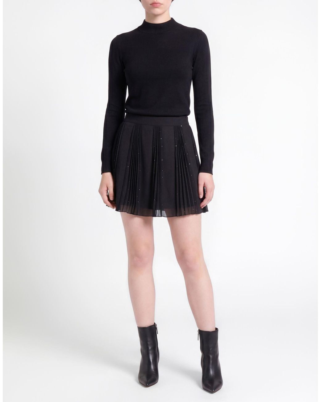 Nenette Black Mini Skirt