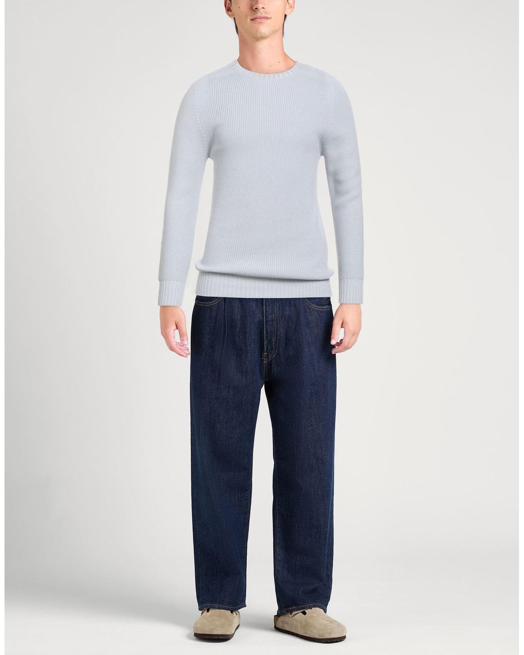 Gran Sasso Gray Sweater for men