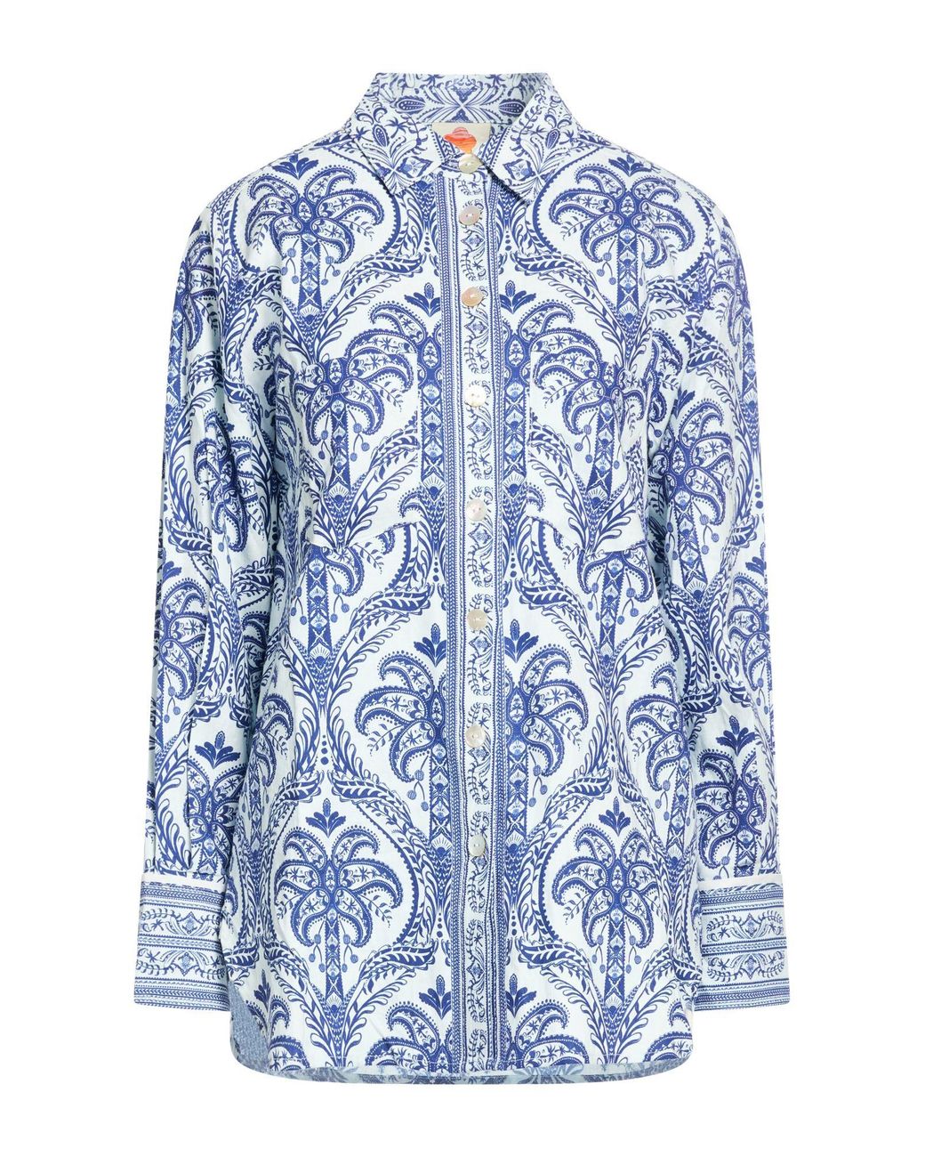 Farm Rio Blue Shirts