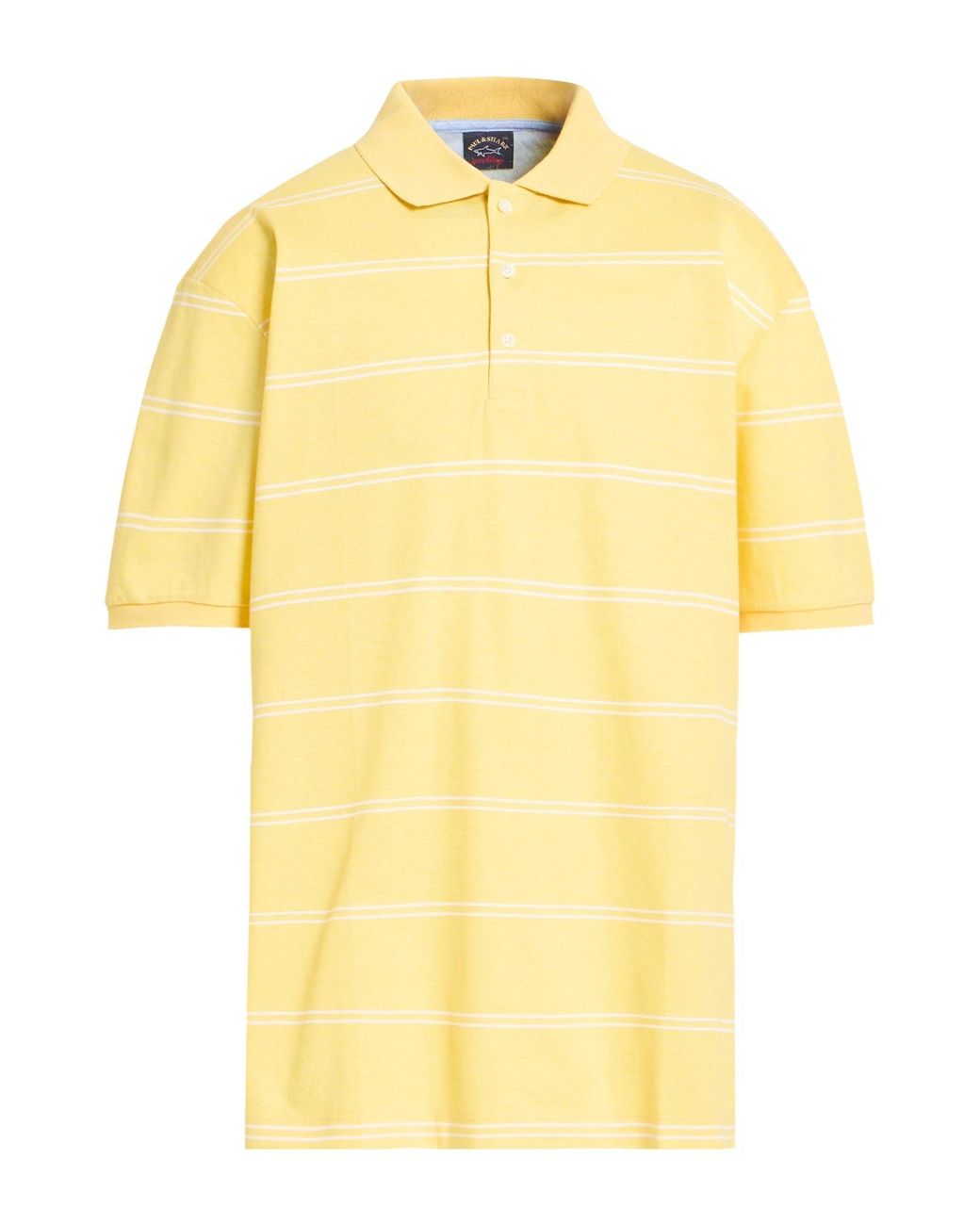 Paul & Shark Yellow Polo Shirt Cotton for men
