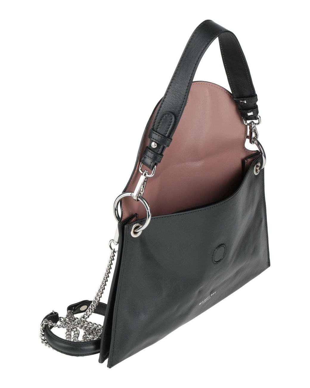 MY BEST BAG Black Handbag Leather