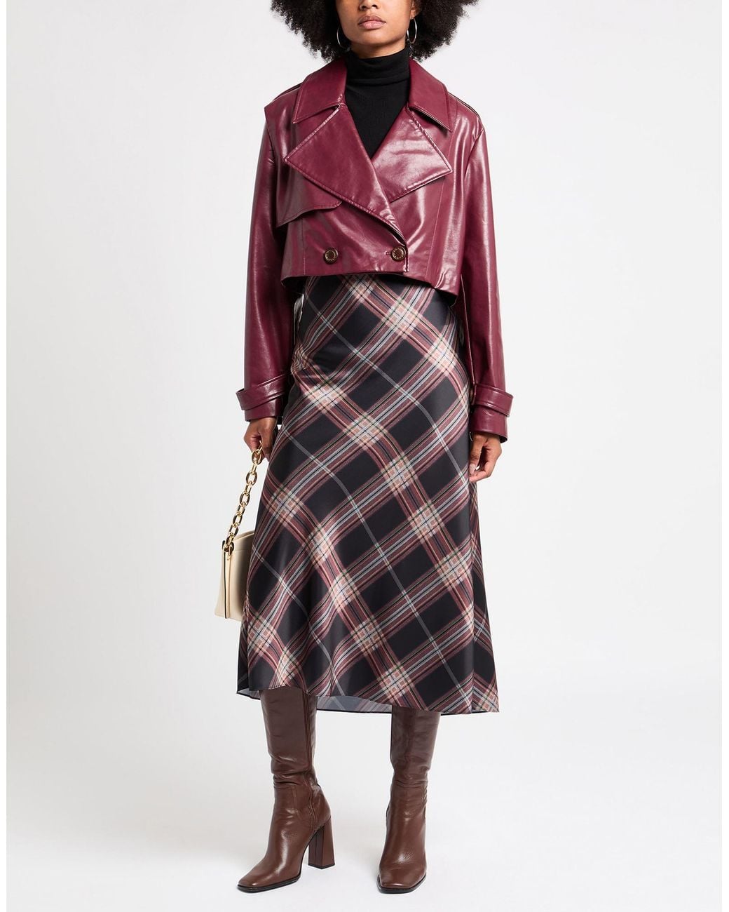 Jijil Red Jacket Viscose