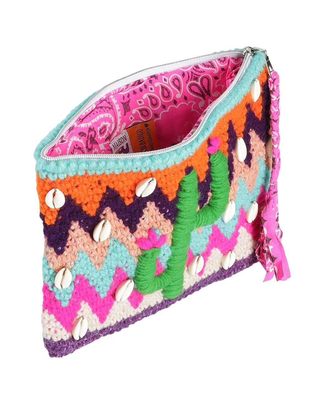 MAISON BADIGO Pink X Arizona Love -- Handbag Wool