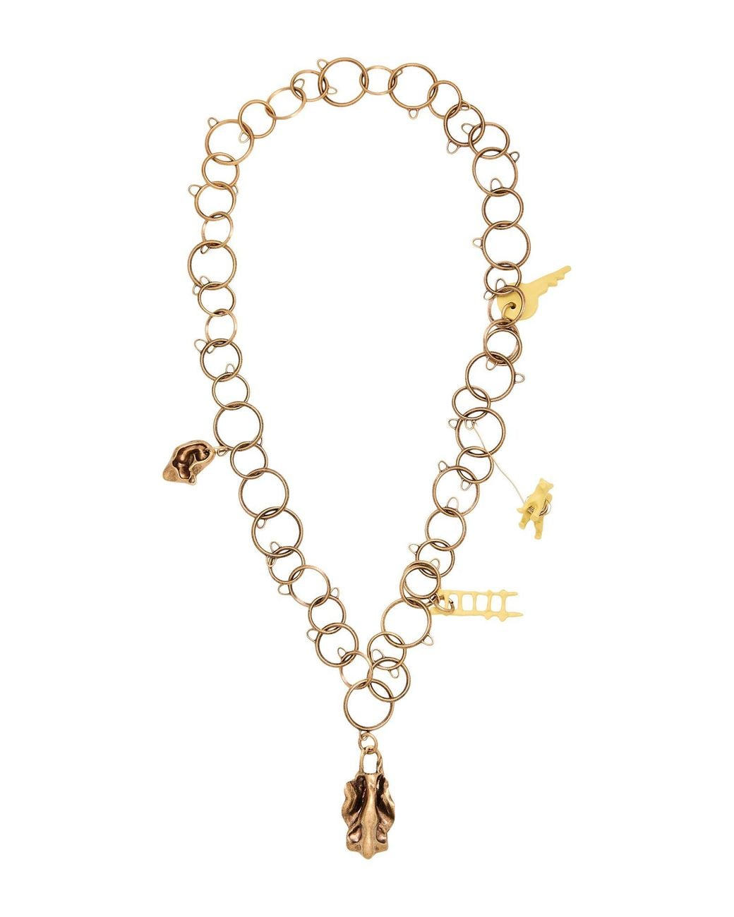 Fabiana Filippi Metallic Necklace Ecobrass