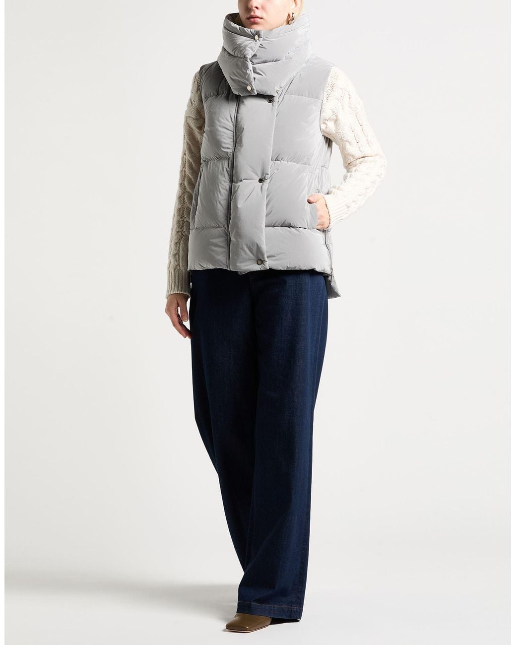 Moorer Gray Gilet