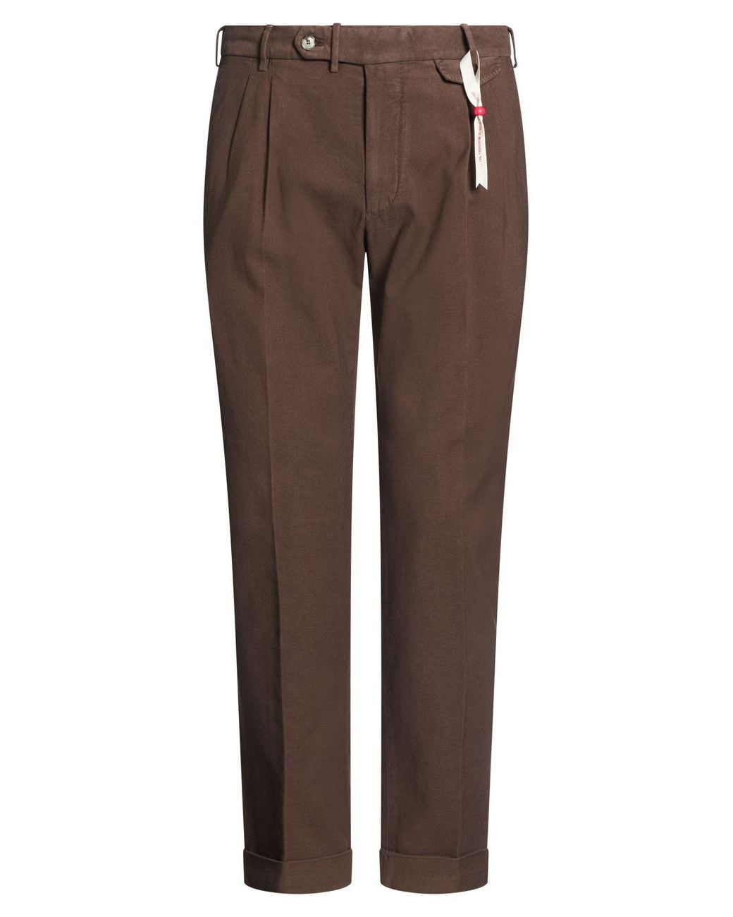 Santaniello Brown Trouser for men