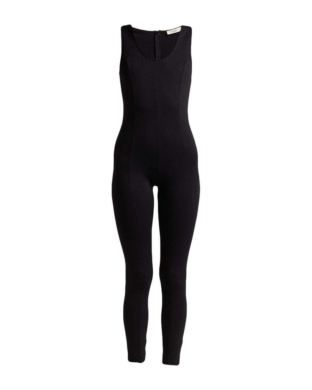 Suoli Black Jumpsuit Viscose, Polyamide, Elastane