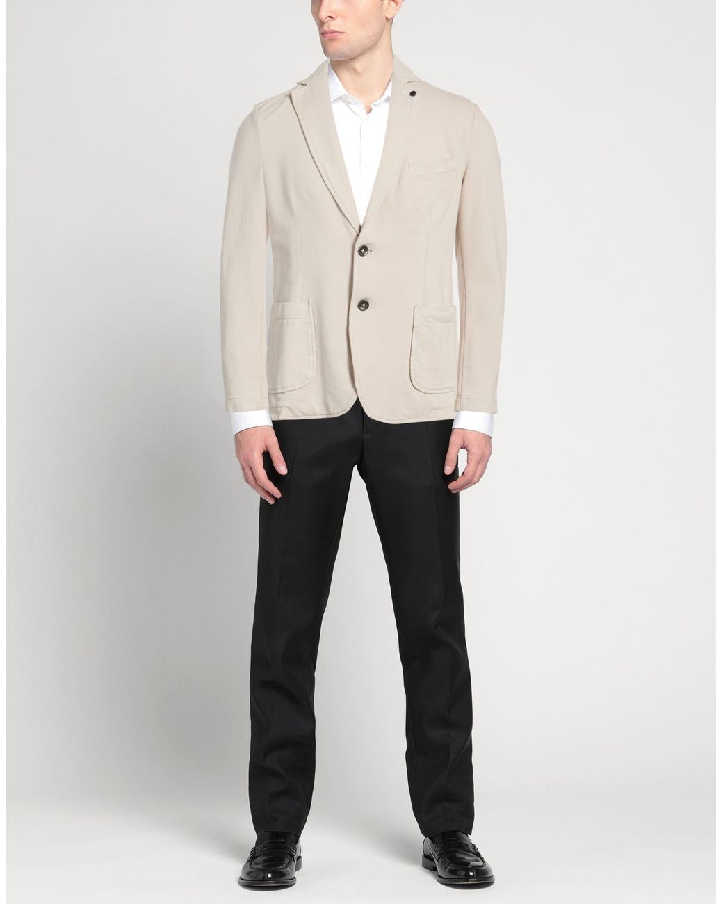 DISTRETTO 12 White Blazers for men