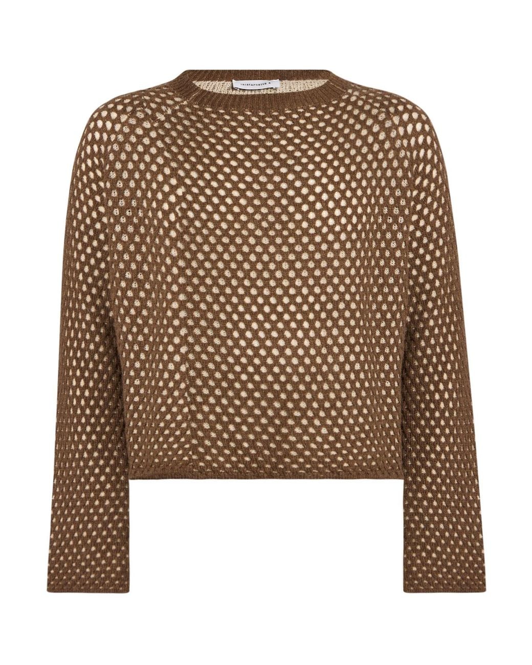 Shirtaporter Brown Pullover