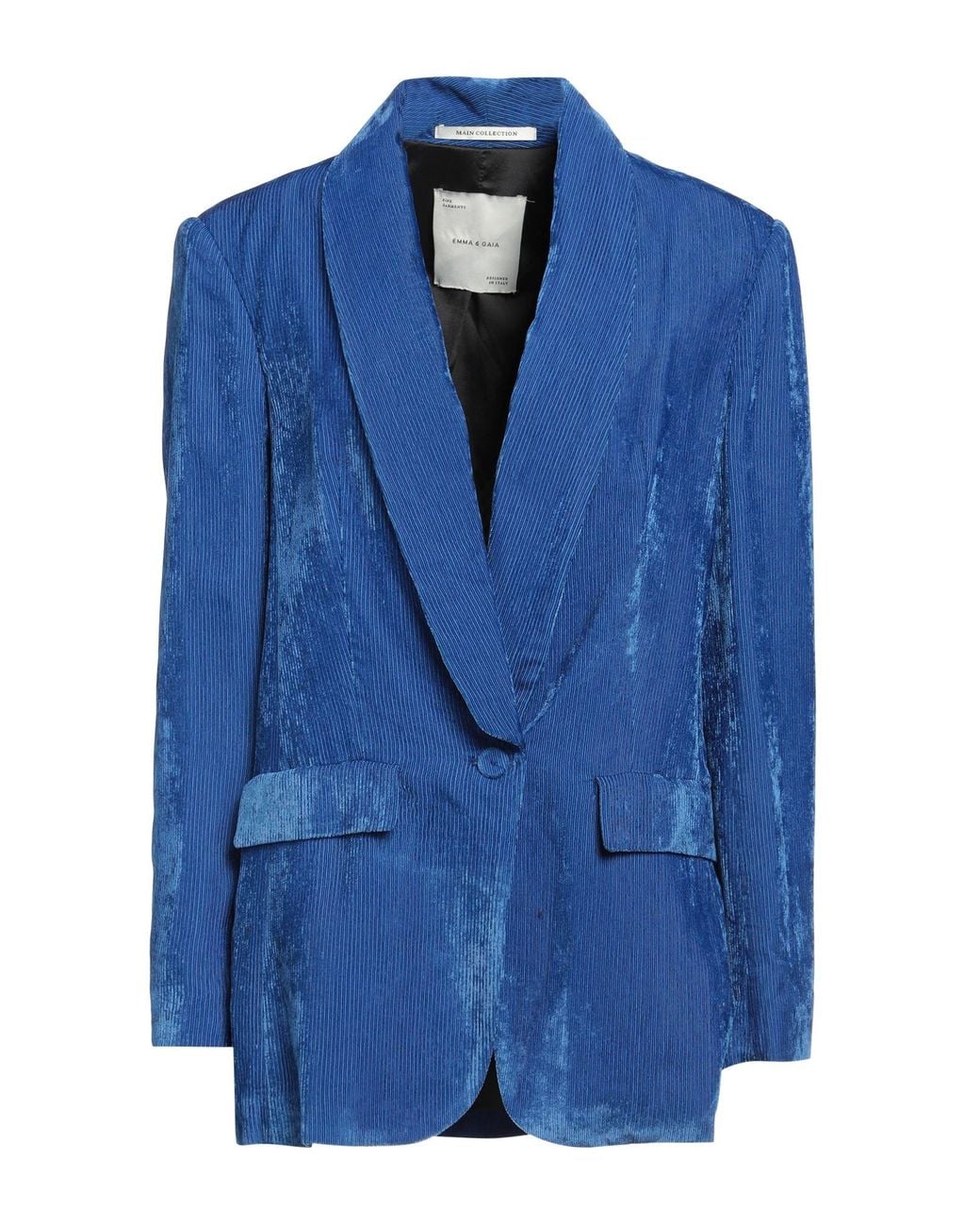EMMA & GAIA Blue Blazer