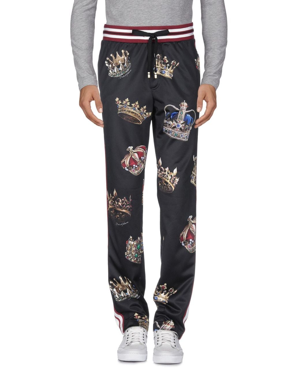 Dolce & Gabbana Black Trouser for men