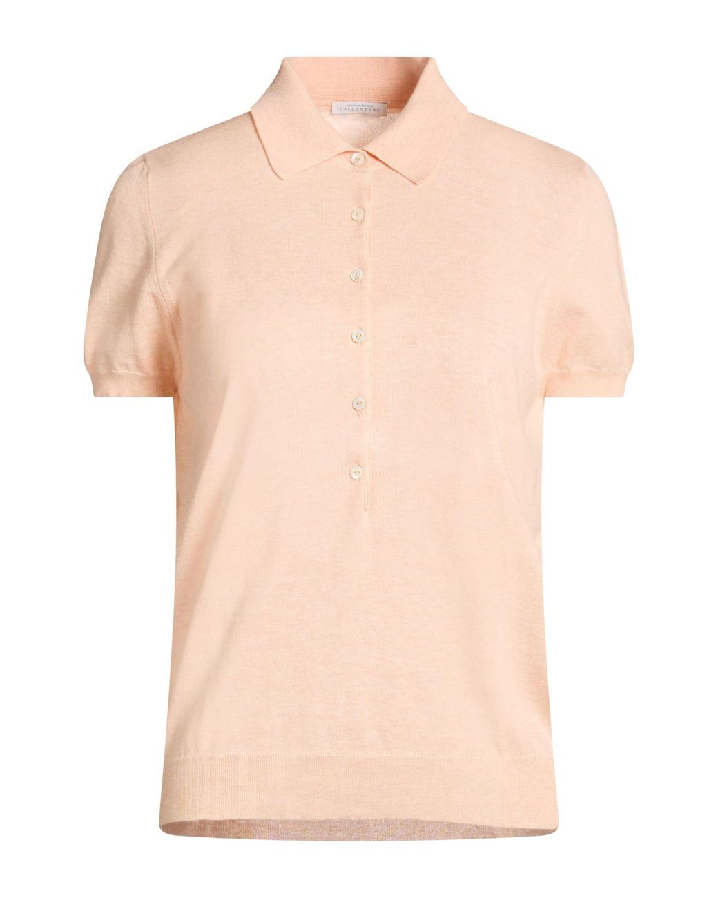 Ballantyne Pink Polo Shirt Cotton