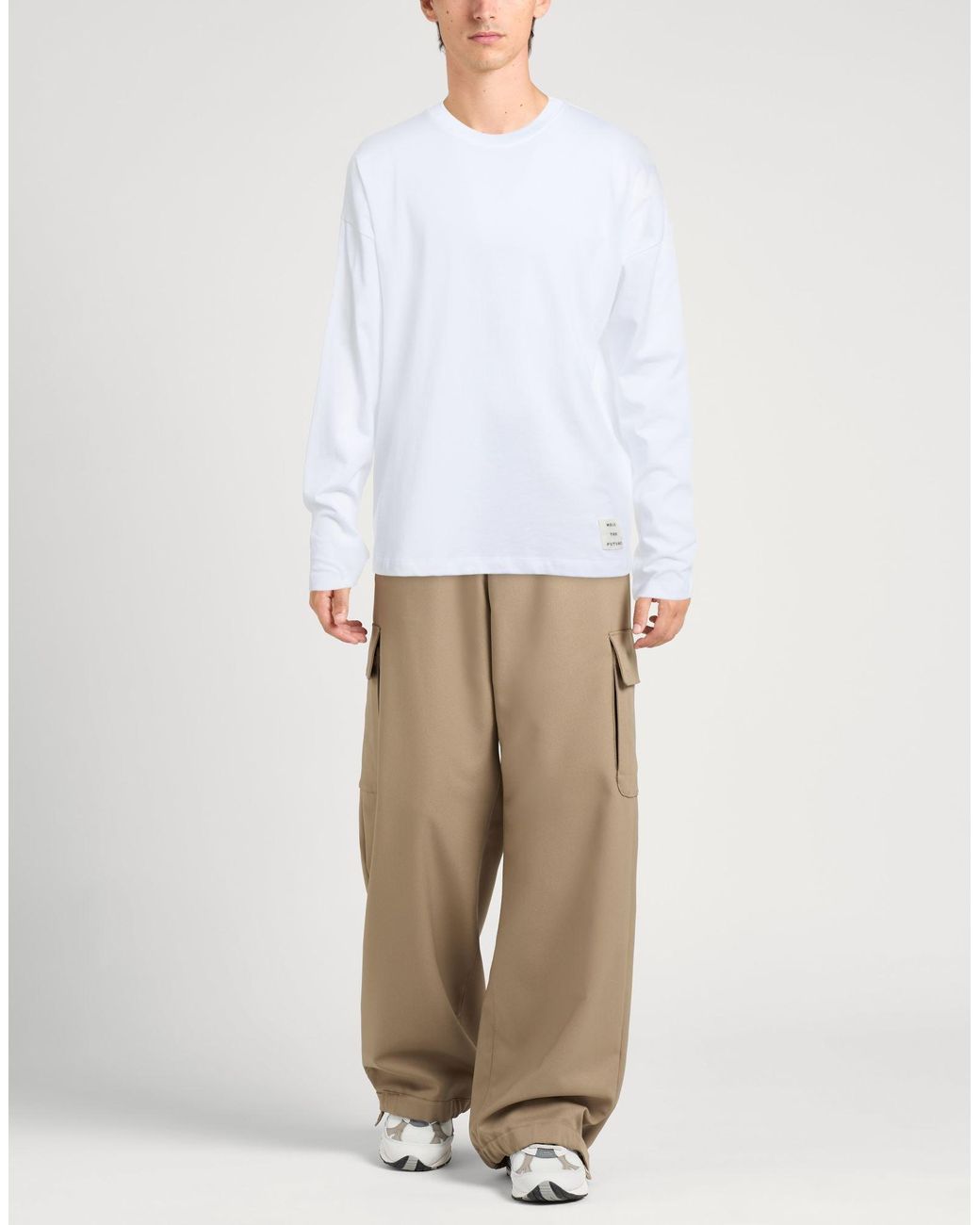 Isabel Benenato White T-Shirt Cotton for men