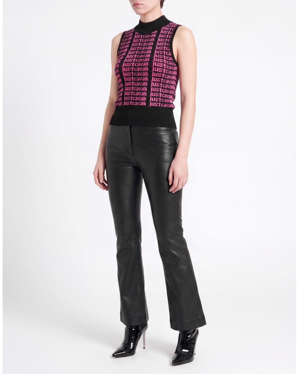 Top Just Cavalli de color Purple