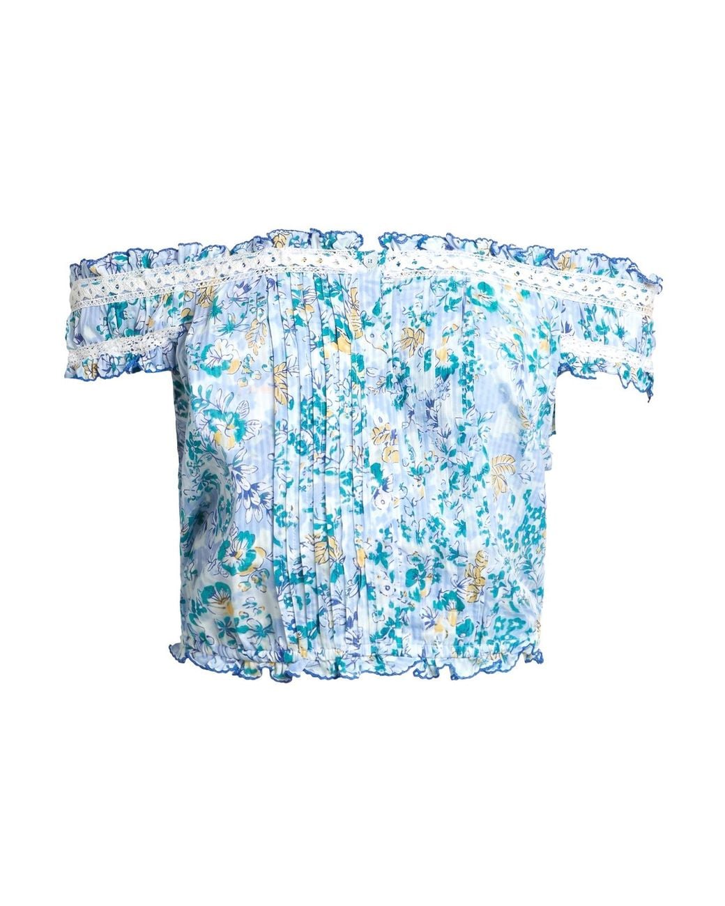 Poupette Blue Top Cotton