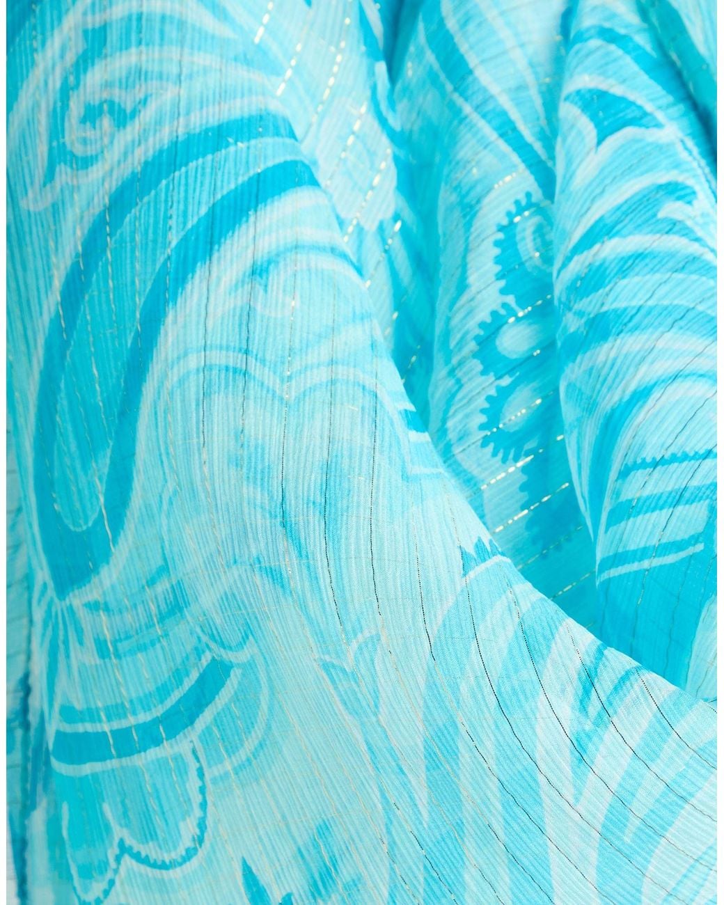 Etro Blue Scarf