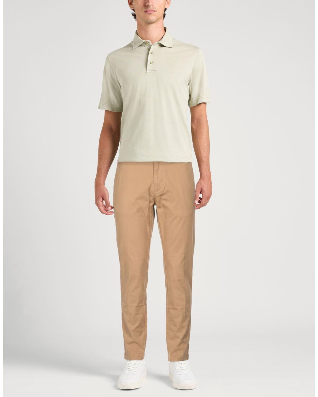 Boss Natural Pants Cotton, Recycled Polyacrylic, Elastane for men