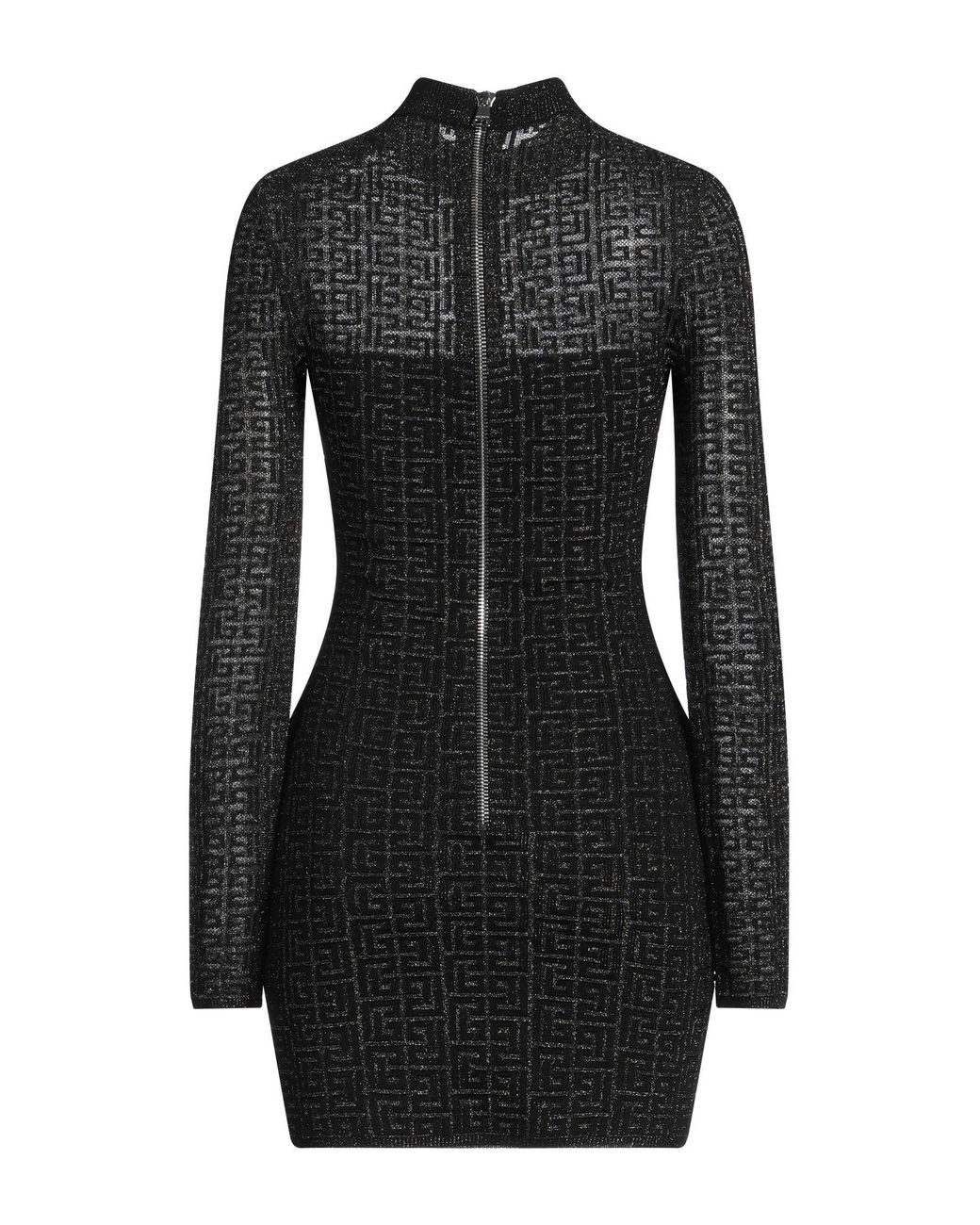 Balmain Black Mini Dress