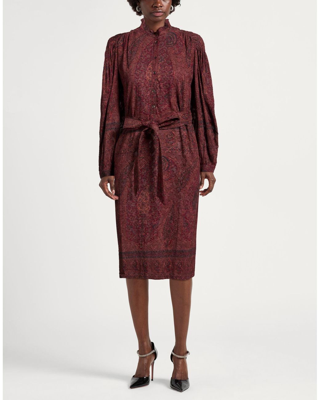 Antik Batik Red Midi Dress