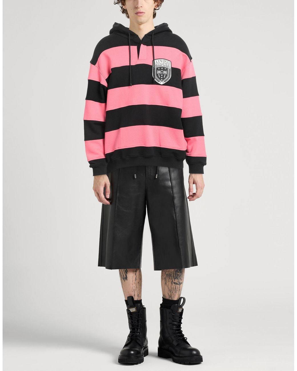 MSGM Pink Sweatshirt for men