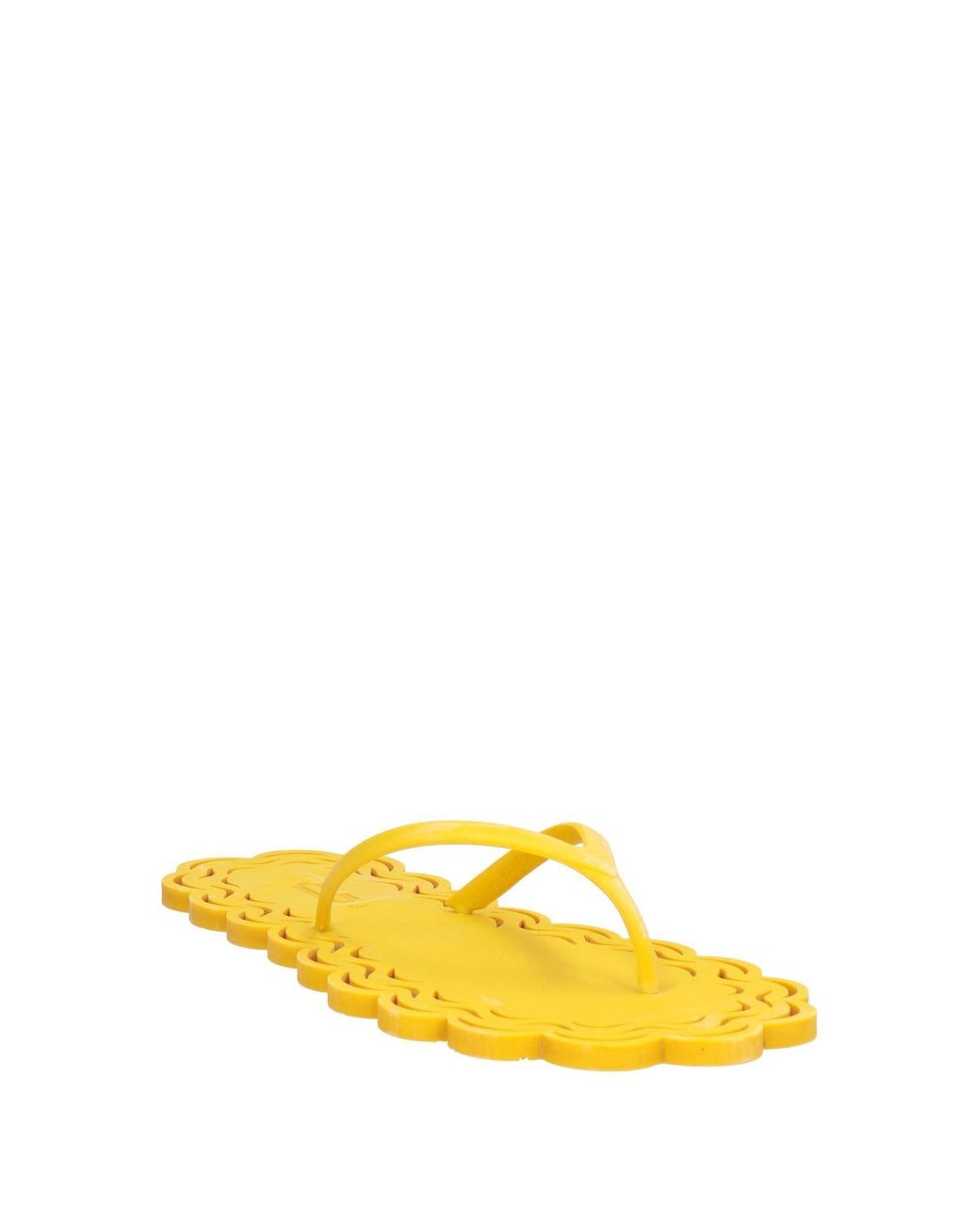Carlotha Ray Yellow Thong Sandal Rubber