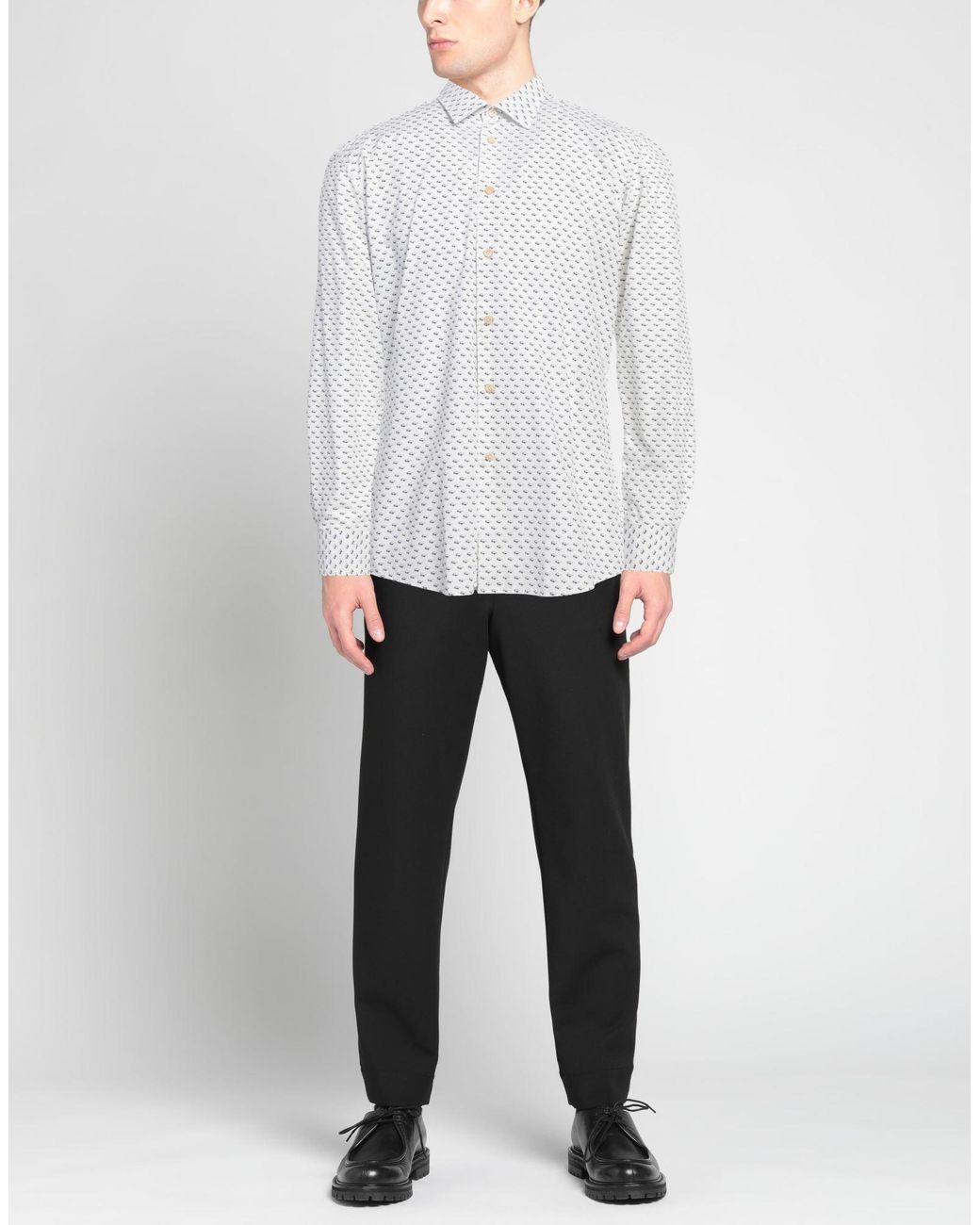 ALEX INGH White Shirt for men