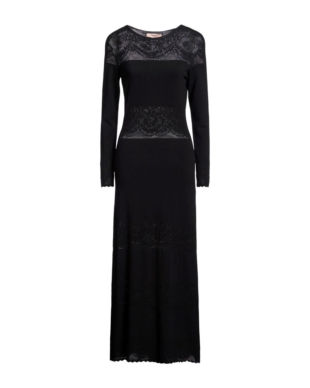 Twinset Black Maxi Dress