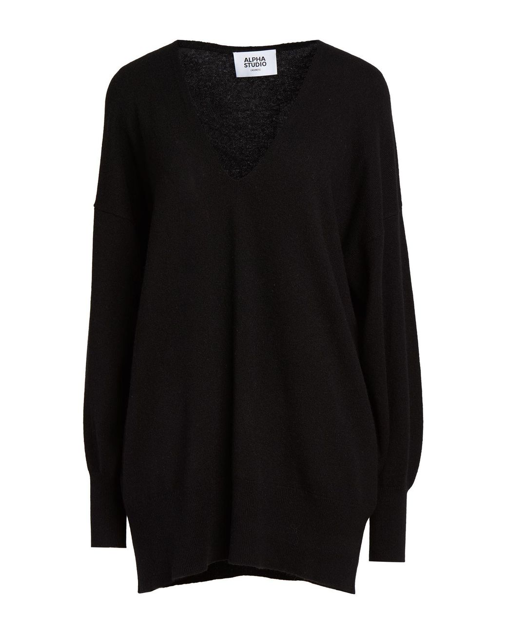 Alpha Studio Black Pullover