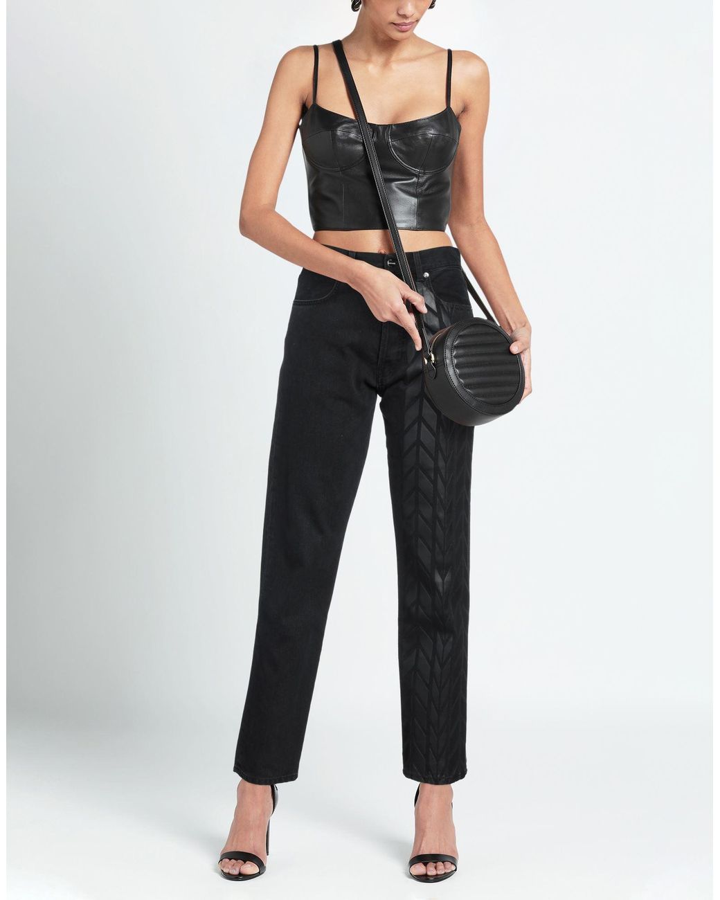 David Koma Black Jeans