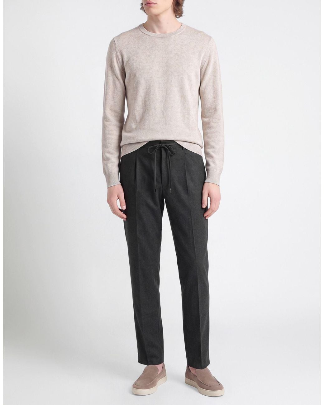 Moorer Gray Trouser for men