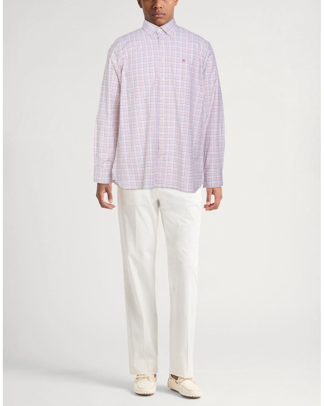 Hackett Purple Shirt Cotton for men