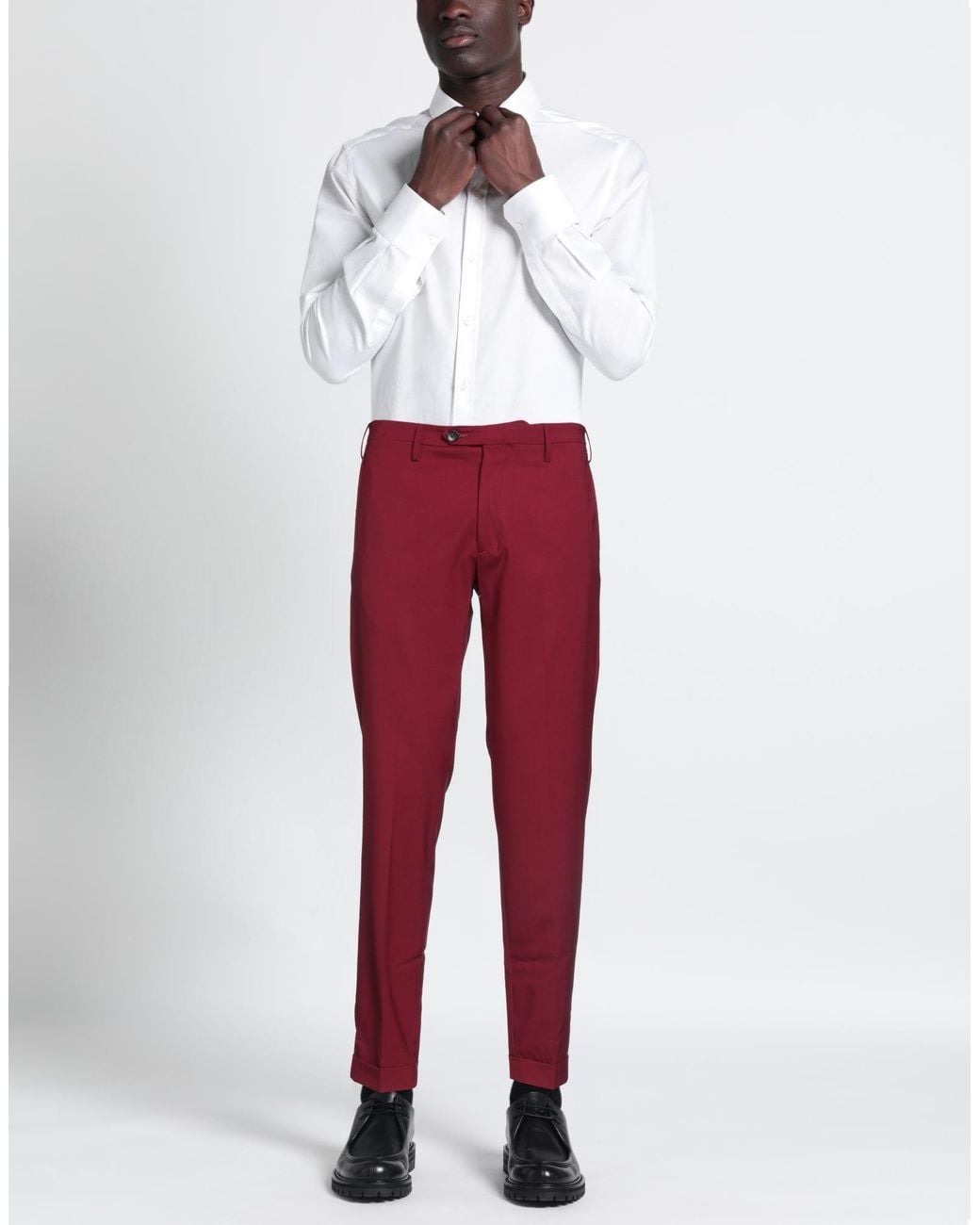 Michael Coal Red Pants for men