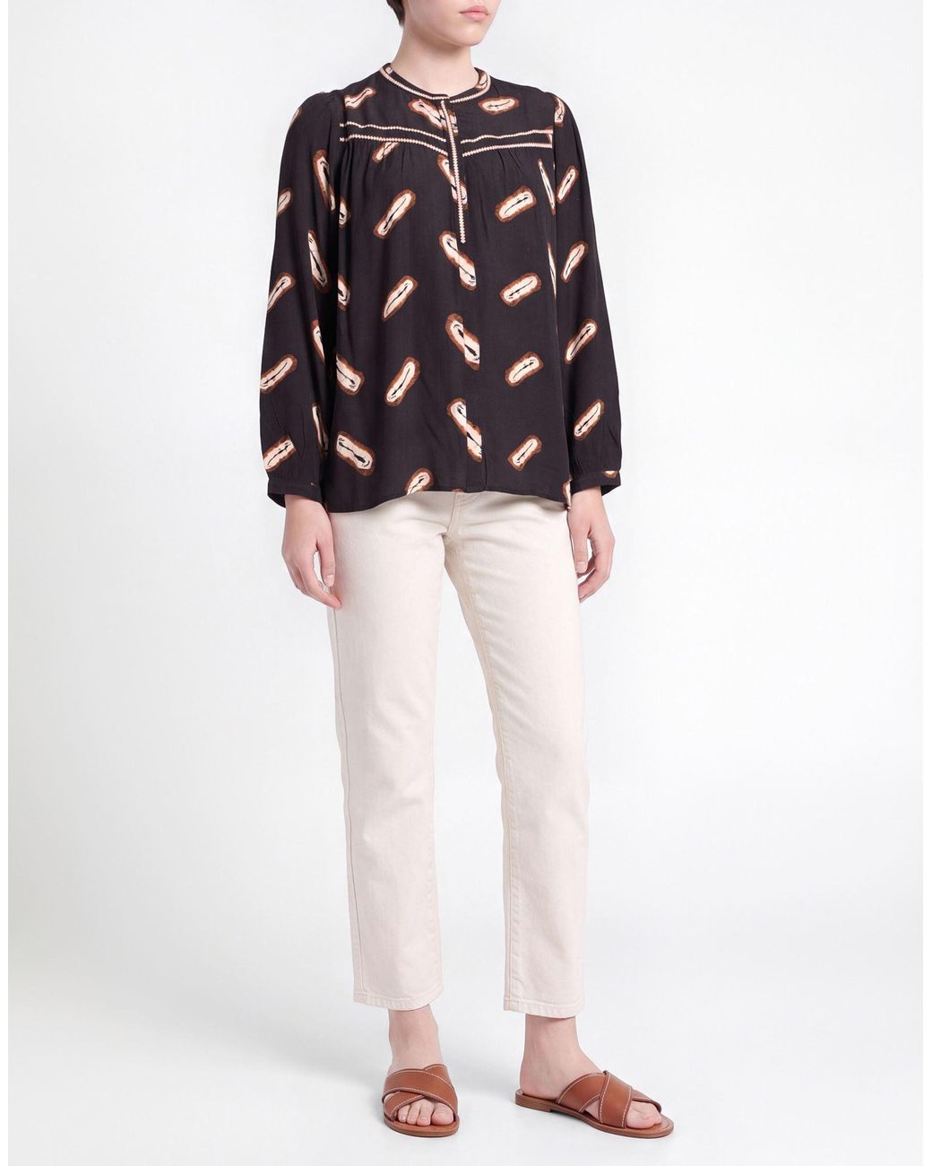 Ba&sh Black Shirt Viscose