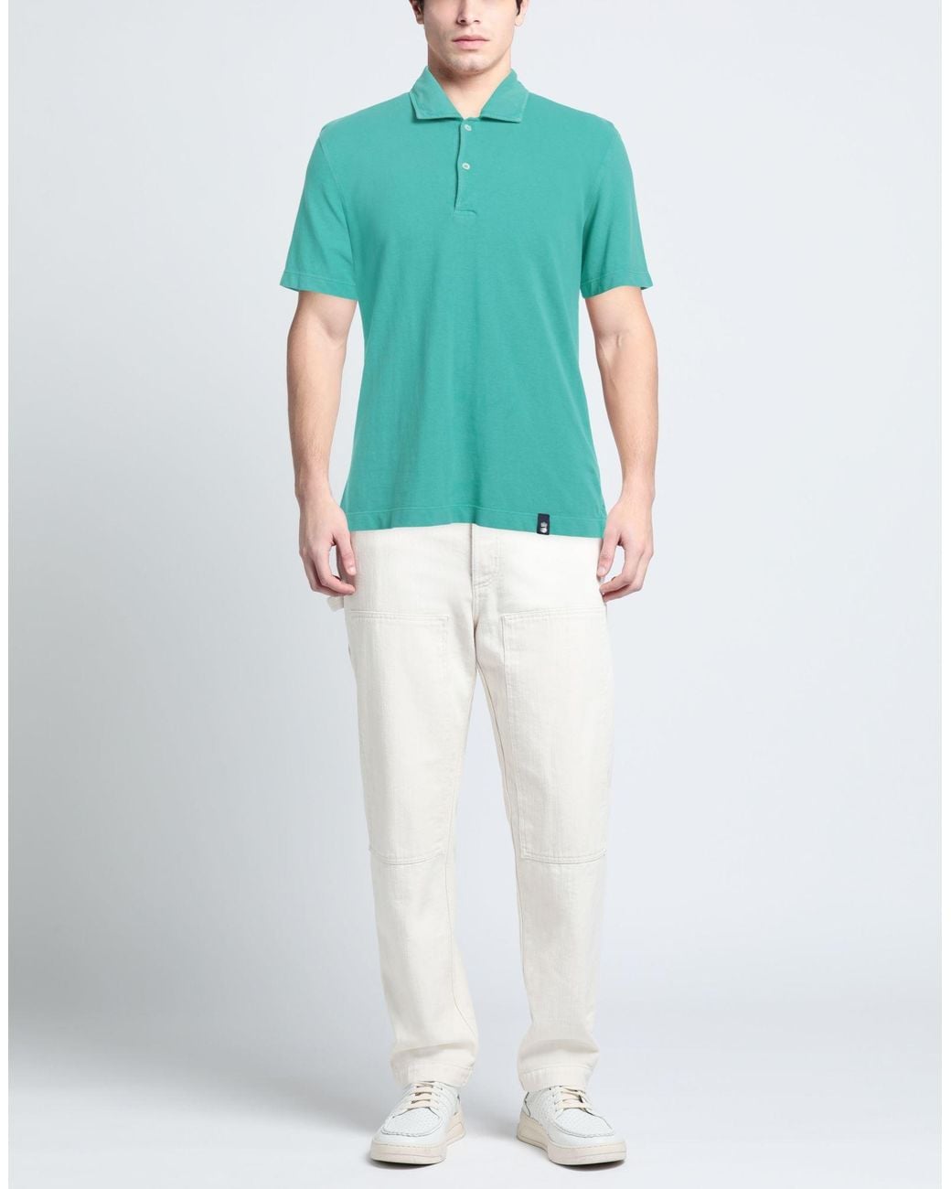 Drumohr Blue Polo Shirt for men