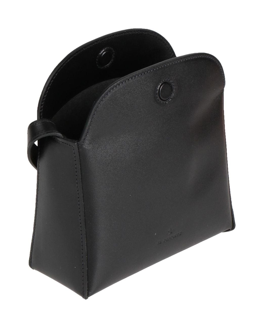 Il Bisonte Black Cross-Body Bag Leather