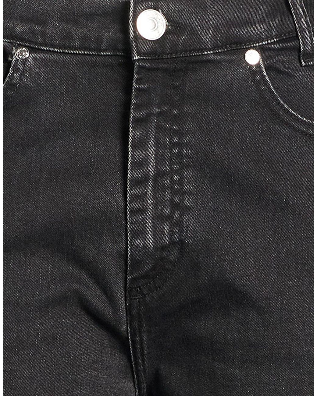 Sandro Gray Jeans Cotton, Polyester, Elastane