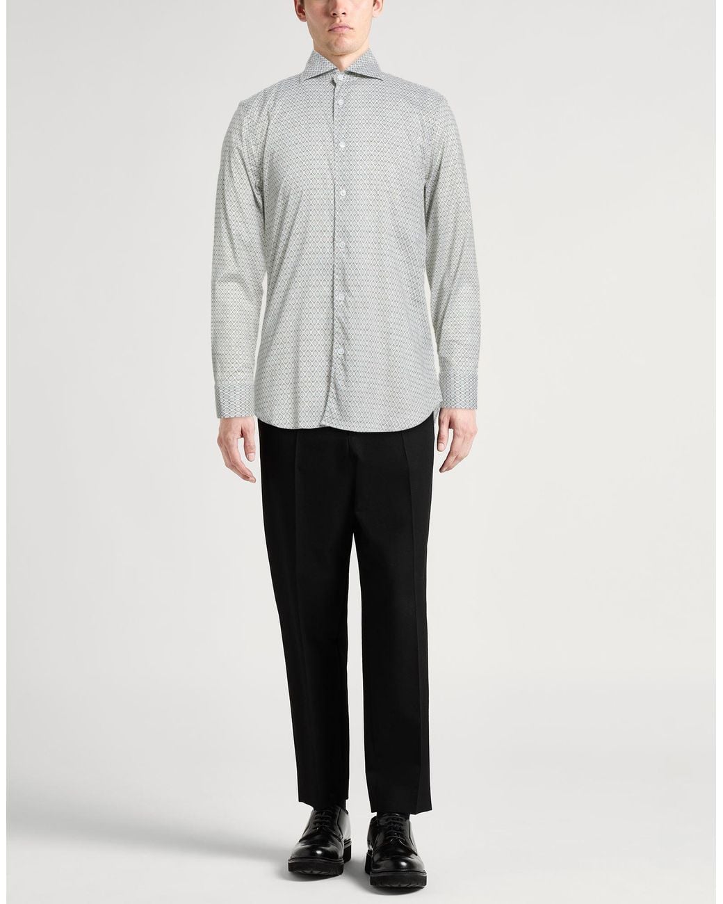 Fedeli Gray Shirts for men