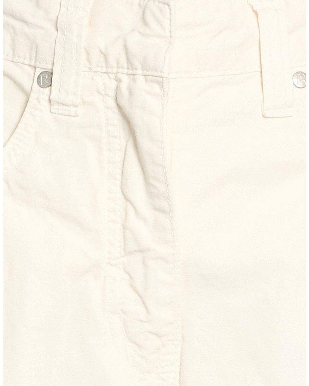 Represent Natural Ivory Pants Cotton