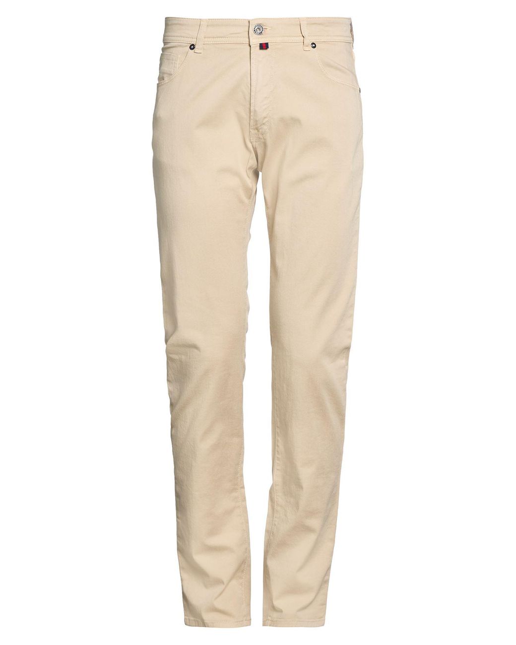 Brooksfield Natural Pants Cotton, Elastane for men